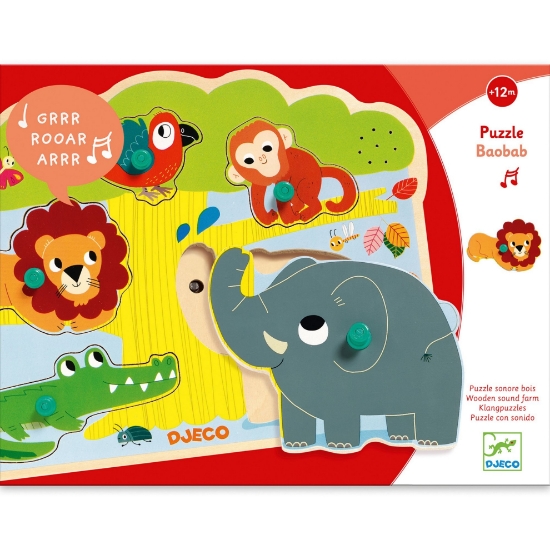 Slika Glazbene puzzle - Savana
