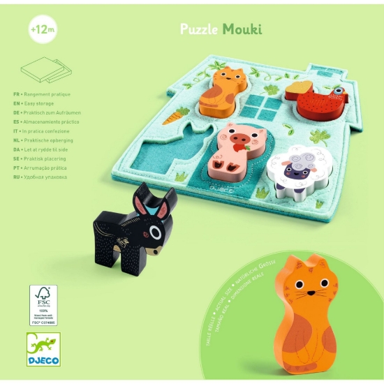 Slika Moje prve puzzle - Farma