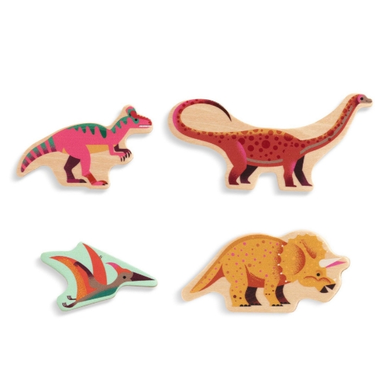 Slika Drvene puzzle - Dino