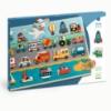 Slika Drvene puzzle - Vozila