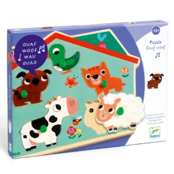 Slika Glazbene puzzle - Farma