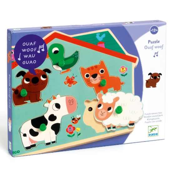 Slika Glazbene puzzle - Farma