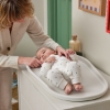 Slika Silikonska mekana podloga za prematanje Squishy - Ivory - Shnuggle
