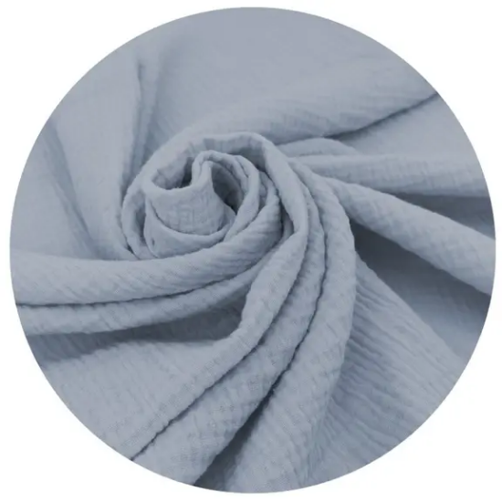 Slika Premium Dekica od pamučnog muslina 135x100 cm s ukrasnim volanom Jeans MimiNu 