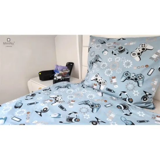 Slika Junior set posteljine 160x200 cm - Gamer - MimiNu