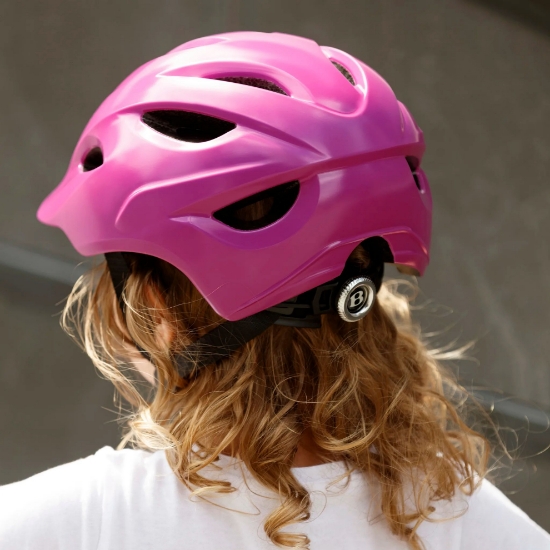 Slika Kaciga Fuchsia Pink, M - Bentley