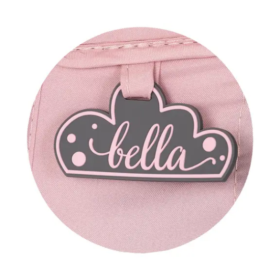 Slika Putni krevetić s podlogom za prematanje Bella Pink Powder - Chipolino