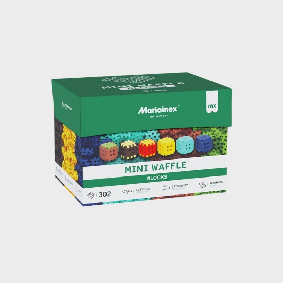 Slika Mini Waffle Green 302 kom Marioinex 