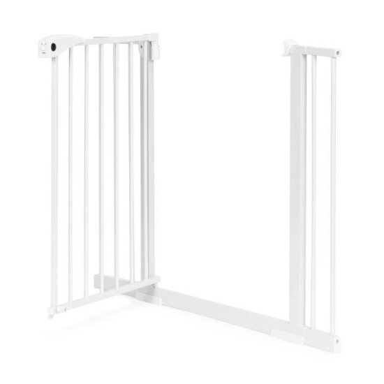 Slika Zaštitna ograda 74-105 cm, White Ecotoys 