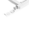 Slika Zaštitna ograda 74-105 cm, White Ecotoys 