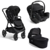 Slika Komplet 3u1 kolica Finiti Trio + košara Ramble XL + autosjedalica i-Starter - Signature Eclipse Joie 