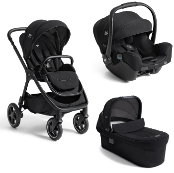 Slika Komplet 3u1 kolica Finiti Trio + košara Ramble XL + autosjedalica i-Starter - Signature Eclipse Joie 