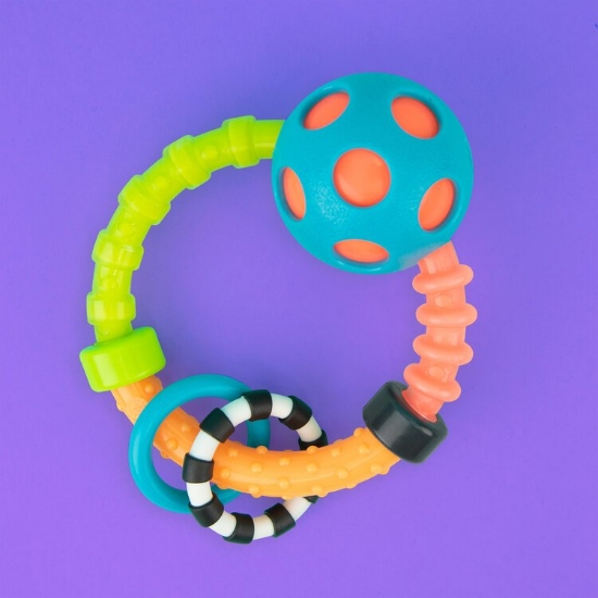 Slika Sassy Bend & Flex Ring Rattle zvečka