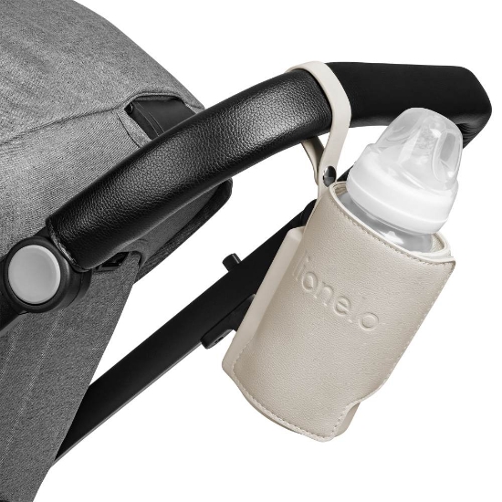 Slika Thermup Go Plus električni prijenosni grijač bočica - TERMOSICA s baterijom, Beige Calm Lionelo 