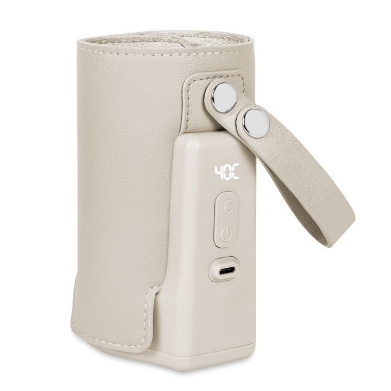 Slika Thermup Go Plus električni prijenosni grijač bočica - TERMOSICA s baterijom, Beige Calm Lionelo 