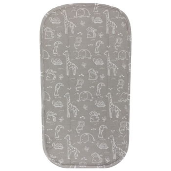 Slika Navlaka za podlogu za prematanje Eva 61x36 cm, Safary grey