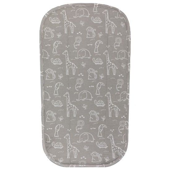 Slika Navlaka za podlogu za prematanje Eva 61x36 cm, Safary grey