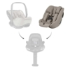 Slika Platinum autosjedalica i-Class Plus i-Size, Grupa 0+, 1 (0-18 kg) (40-105 cm) - Champagne Kikka Boo