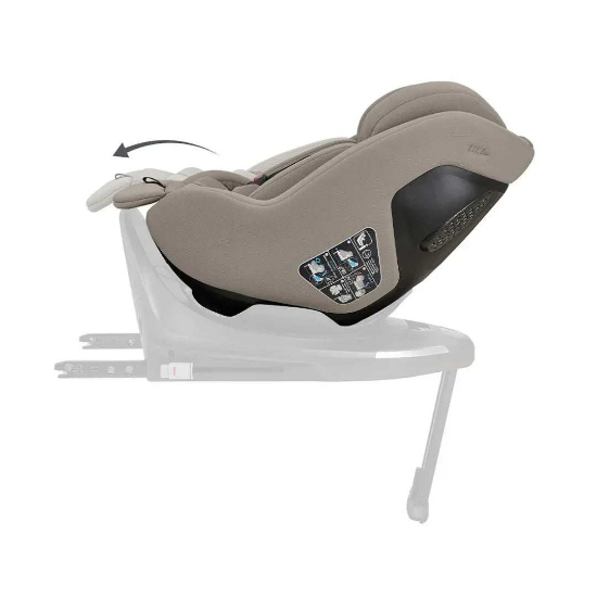 Slika Platinum autosjedalica i-Class Plus i-Size, Grupa 0+, 1 (0-18 kg) (40-105 cm) - Champagne Kikka Boo