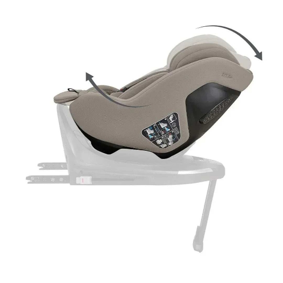 Slika Platinum autosjedalica i-Class Plus i-Size, Grupa 0+, 1 (0-18 kg) (40-105 cm) - Champagne Kikka Boo