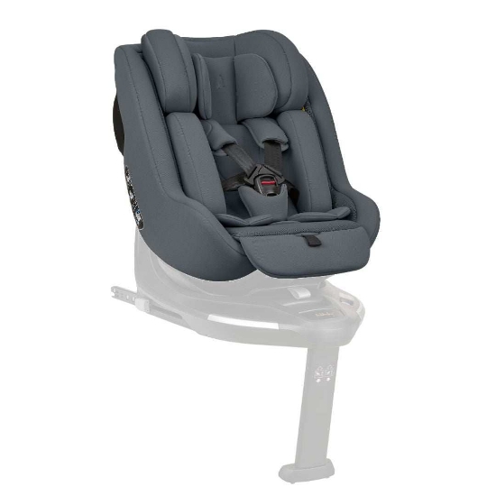Slika Platinum autosjedalica i-Class Plus i-Size, Grupa 0+, 1 (0-18 kg) (40-105 cm) - Graphite Kikka Boo
