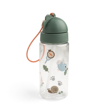 Slika Dječja boca sa slamkom - Tiny trails Green (350 ml)