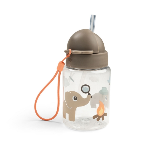 Slika Dječja boca sa slamkom - Tiny trails Sand (280 ml)