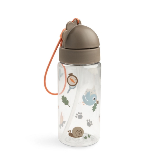 Slika Dječja boca sa slamkom - Tiny trailsSand (350 ml)