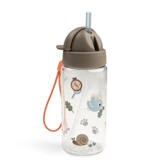 Slika Dječja boca sa slamkom - Tiny trailsSand (350 ml)