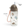 Slika Dječja boca sa slamkom - Tiny trailsSand (350 ml)