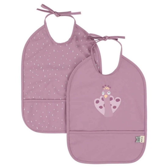 Slika Set od 2 podbradnjaka mrs. peacock trixie® 
