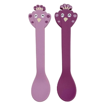 Slika Set od 2 silikonske žlice mrs. peacock trixie® 