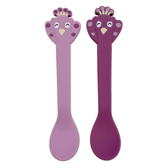Slika Set od 2 silikonske žlice mrs. peacock trixie® 