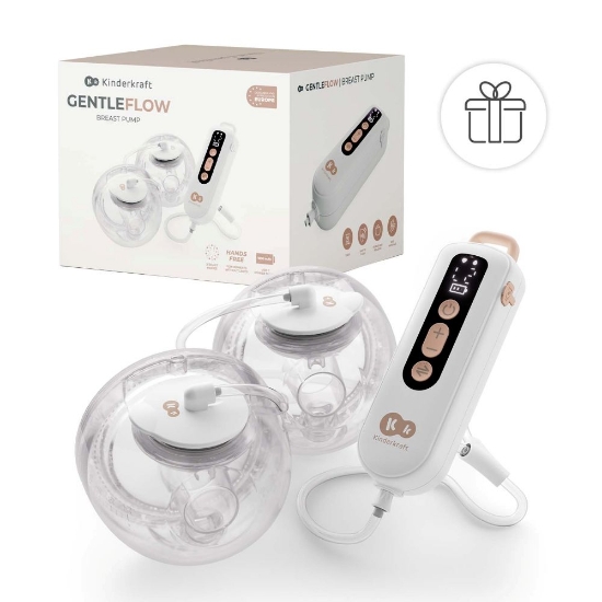 Slika Dvostruka električna izdajalica GENTLEFLOW, golden Kinderkraft 