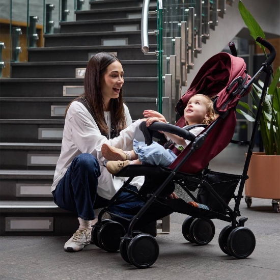 Slika Kišobran kolica Siesta 2 crna Kinderkraft