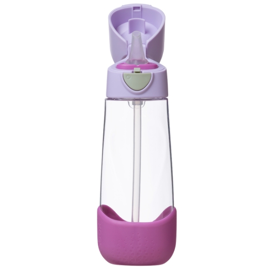 Slika Bočica sa slamkom, 600ml - sugar plum b.box Tritan™