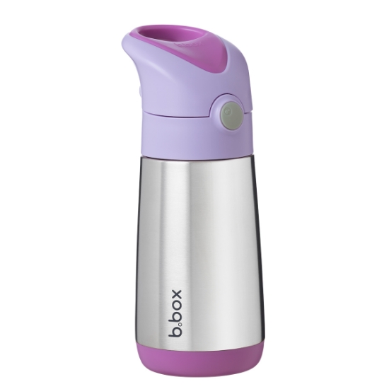 Slika b.box Termo bočica sa slamkom, 350ml - sugar plum