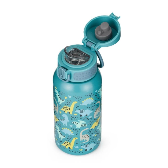 Slika Termo bočica sa slamkom 500 ml, Dino Park 36m+ PETITE&amp;MARS