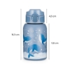 Slika Termo bočica sa slamkom 350 ml, Whale Song 12m+ PETITE&amp;MARS