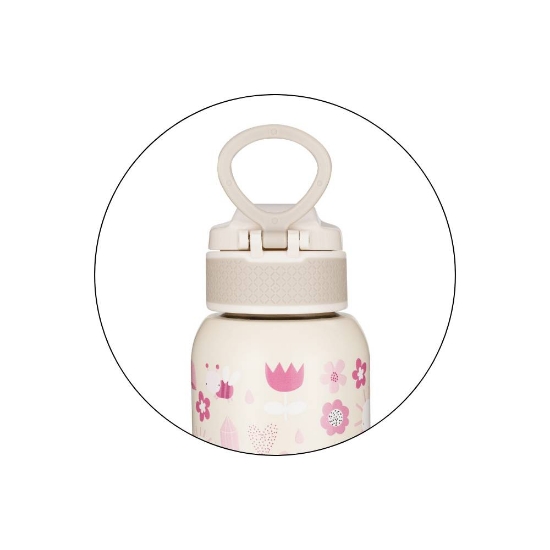Slika Termo bočica sa slamkom 350 ml, Twinkling Fairy 12m+ PETITE&amp;MARS