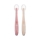 Silikonske žlice s kutijicom 2 kom, 6 mj+, Take&amp;Match, Sand - Rose PETITE&amp;MARS 
