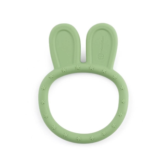 Slika Silikonska grickalica za zube Bunny 0 m+, Sweet Pea PETITE&amp;MARS