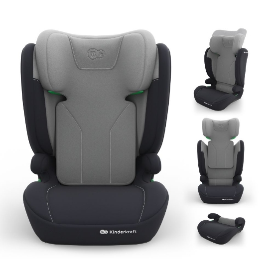Slika Autosjedalica I-Spark 2 Plus i-Size 15-36 kg (100-150 cm) bez Isofix-a, Grey Kinderkraft 