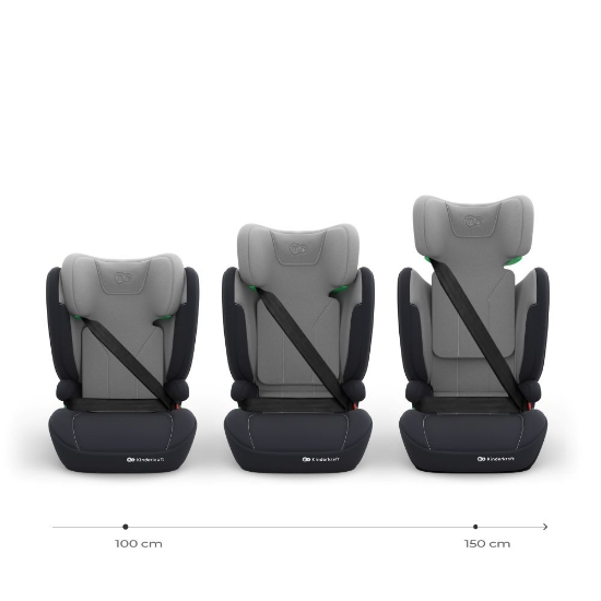 Slika Autosjedalica I-Spark 2 Plus i-Size 15-36 kg (100-150 cm) bez Isofix-a, Grey Kinderkraft 