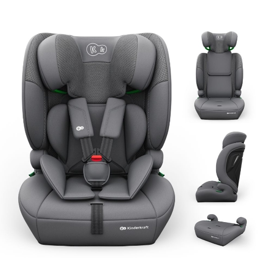 Slika Autosjedalica Comfort Up 2 plus i-Size 9-36 kg (76-150 cm) bez Isofix-a, Grey Kinderkraft 