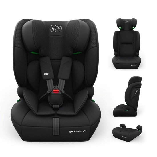 Slika Autosjedalica Comfort Up 2 plus i-Size 9-36 kg (76-150 cm) bez Isofix-a, Black Kinderkraft 