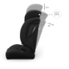 Slika Autosjedalica Comfort Up 2 plus i-Size 9-36 kg (76-150 cm) bez Isofix-a, Black Kinderkraft 