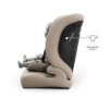 Slika Autosjedalica Comfort Up 2 plus i-Size 9-36 kg (76-150 cm) bez Isofix-a, Beige Kinderkraft 