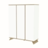 Slika Sienna XL ormar s 3 vrata, White Faktum 