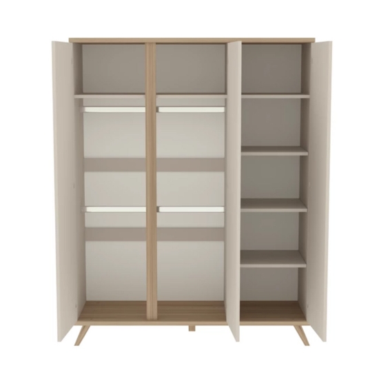 Slika Sienna XL ormar s 3 vrata, Cashmere Faktum 